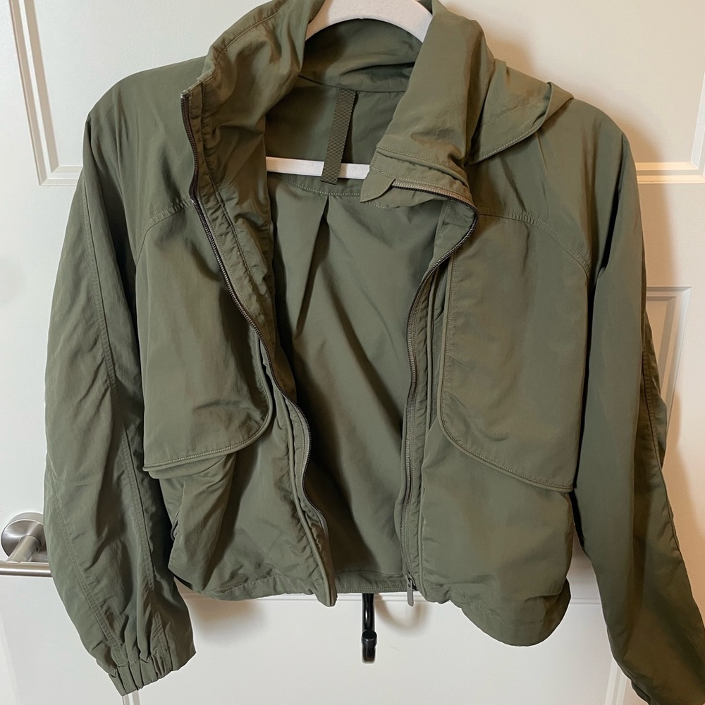 lululemon athletica Olive Utility Jacket